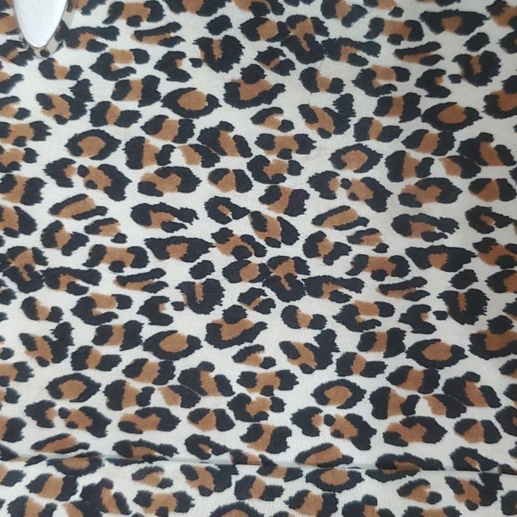 D'MARGEAUX New York Leopard Print Fabric Hand Bag Tote - Picture 2 of 12